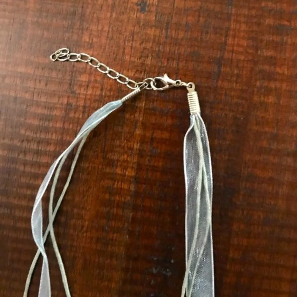 ❗️REMOVING SOON- Blown Glass Pendant Necklace - Picture 4 of 4